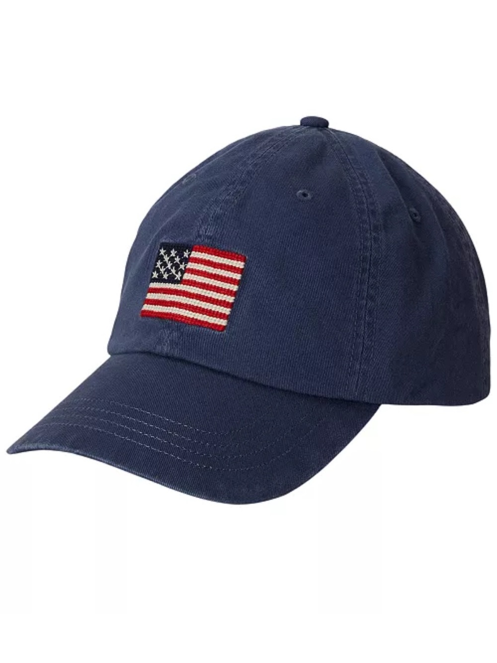 Polo Ralph Lauren American Flag Embroidered Ball Cap
